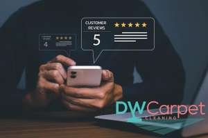 person-checking-company-reviews-how-to-choose-the-right-office-carpet-cleaning-service-for-your-workplace-office-carpet-cleaning-dw-carpet-cleaning-singapore
